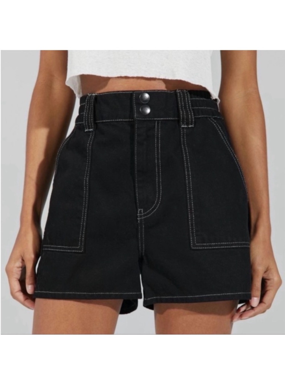 BDG Black Skate Shorts